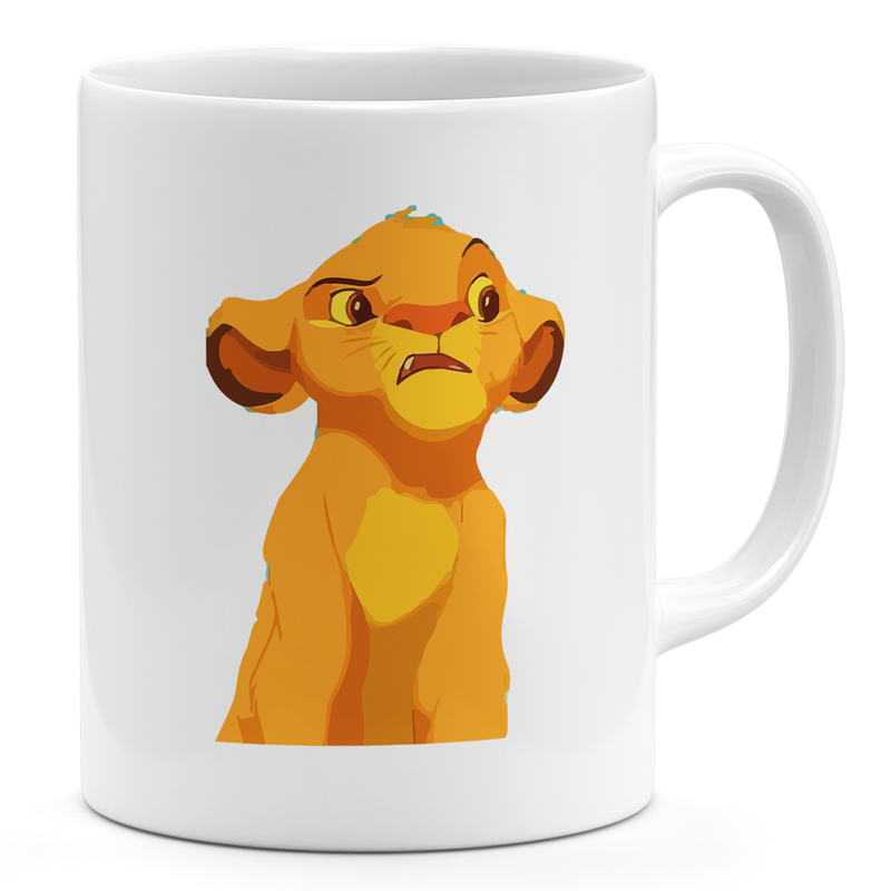 

Loud Universe The Lion King Simba 11oz Coffee Mug Strange Simba Lion King 11oz Ceramic Novelty Mug