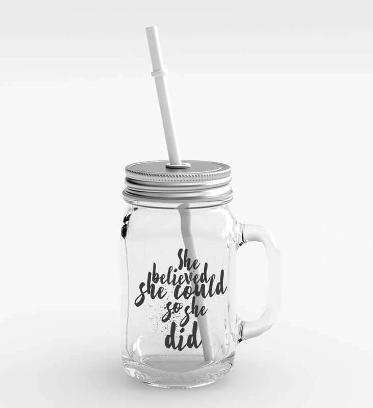 

Loud Universe Clear Glass Mason Jartravel Away Party Favour