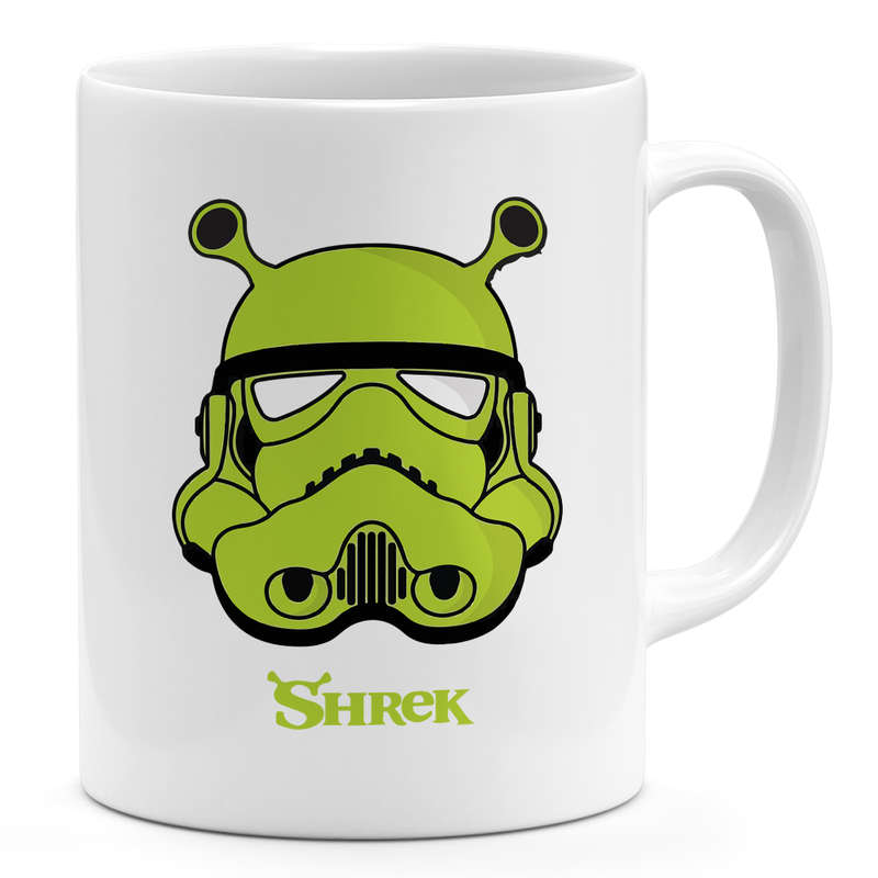 

Loud Universe Vader Shrek 11oz Coffee Mug Darth Shrek 11oz Ceramic Novelty Mug