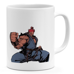 Akuma Street Fighter 11oz Coffee Mug Legend Akuma Street Fighter Classic 11oz Ceramic Novelty Mug