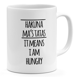 Hakuna Matata The Lion King 11oz Coffee Mug Hungry Hakuna Matata 11oz Ceramic Novelty Mug