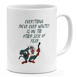 The Lion King Monkey 11oz Coffee Mug Rafiki Quote Lion King 11oz Ceramic Novelty Mug