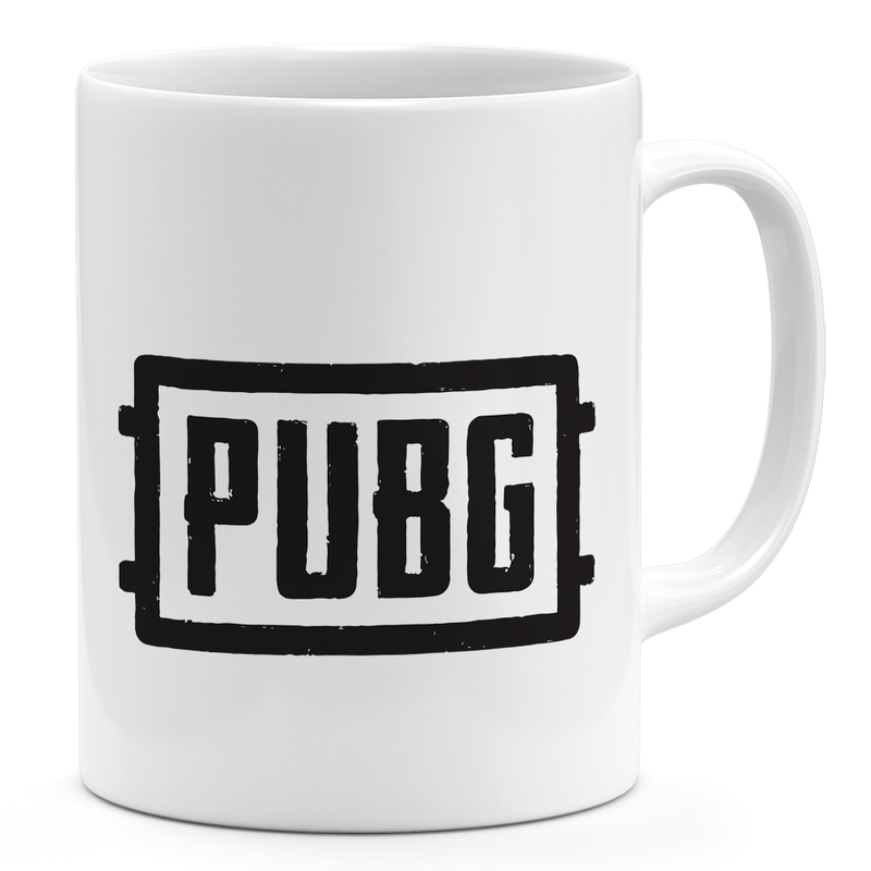 

Loud Universe Pubg 11oz Coffee Mug Pubg Logo White Ceramic Novelty Mug