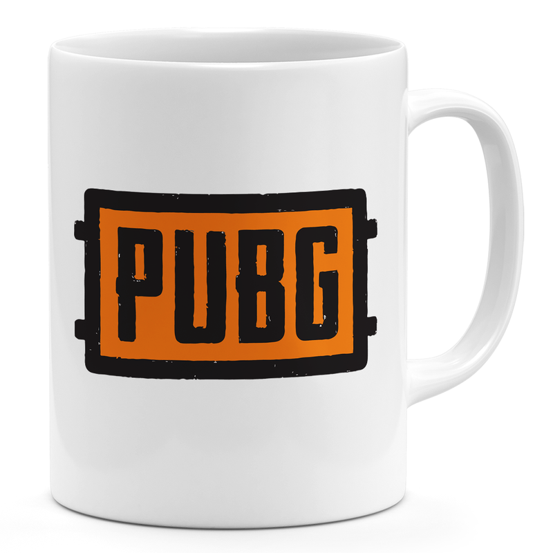 

Loud Universe Pubg 11oz Coffee Mug Pubg Logo Orange Ceramic Novelty Mug