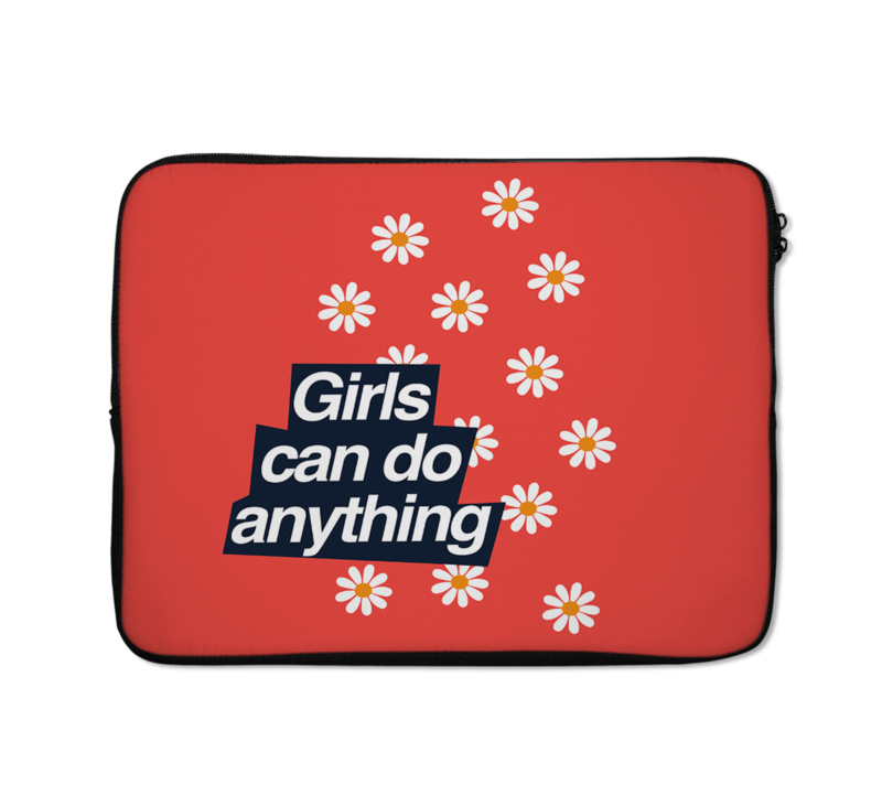 

Loud Universe Girls Girl Can Do Anything Slay Girl Laptop Case, Multicolor