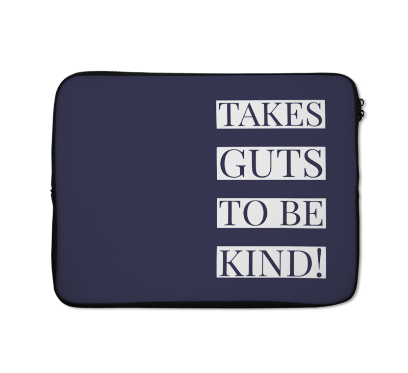 

Loud Universe Gut To Be Kind Purple Kind Laptop Case, Multicolor