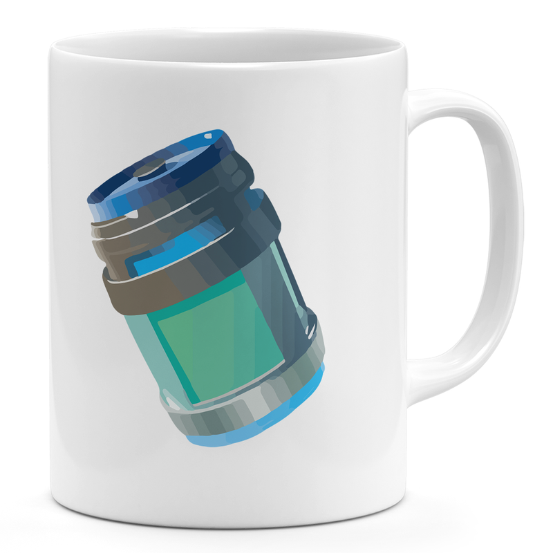 

Loud Universe Fortnite 11oz Coffee Mug Chug Potion Blue Ceramic Novelty Mug