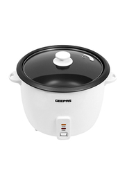 Geepas 2.8L Automatic Rice Cooker, 900W, GRC4327, White