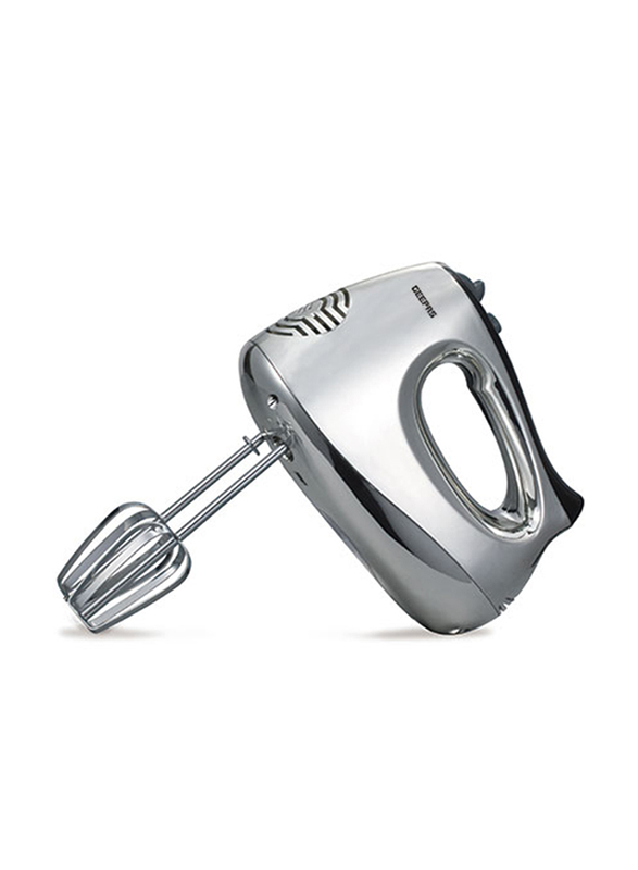 Geepas 5 Speed Hand Mixer, 200W, GHM6127, Silver