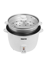 Geepas 2.8L Automatic Rice Cooker, 900W, GRC4327, White