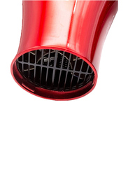 Geepas Ionic Hair Dryer with Coolshot, 3 Heat Setting and 2 Speed, with Coolshot and 3 Heat Setting, 2000W, GHD86018, Red/Black