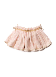 Noe & Zoe Tutu Blossom Stars Printed Skirt, Cotton, 2 Years, Pale Pink