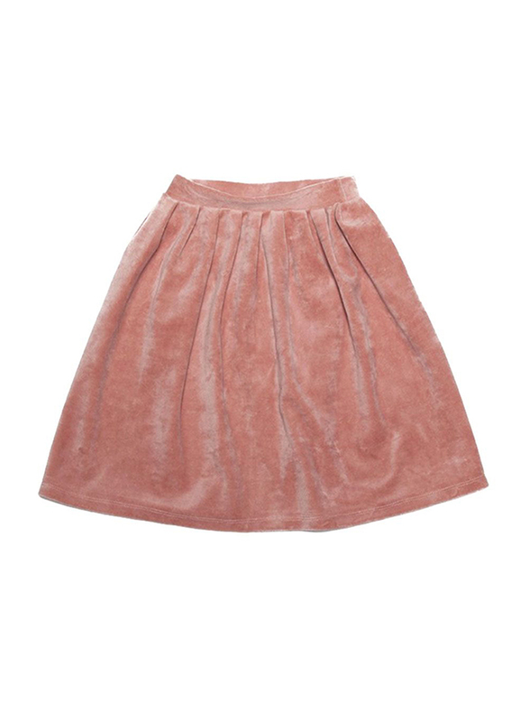 Mingo Kids Velvet Skirt, 2-4 Years, Raspberry