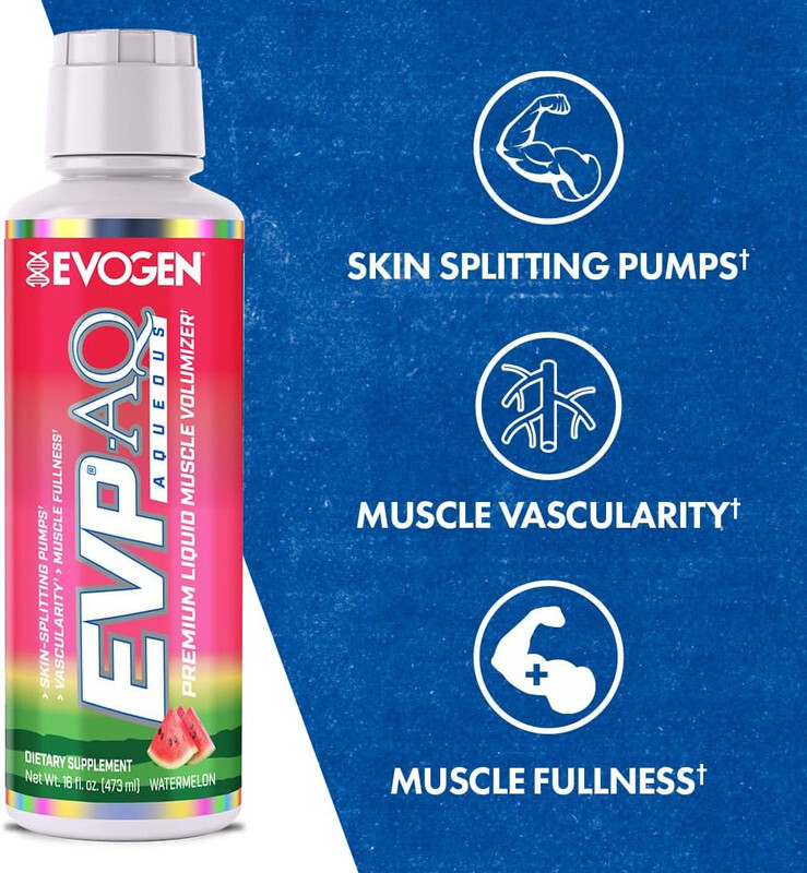 مستحضر Evogen EVP AQ Muscle Volumizer بنكهة البطيخ 473 مل