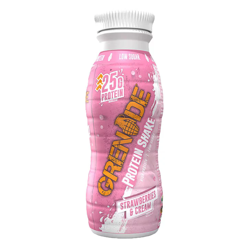 

Grenade Protein Shake, 330ml, Strawberry And Cream Flavor
