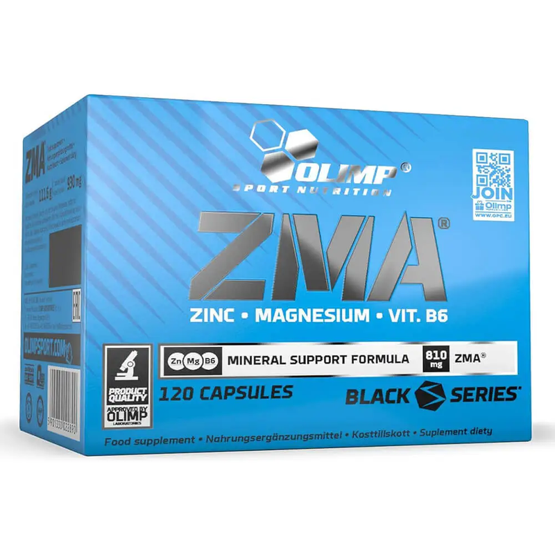 

Olimp Sport Nutrition Olimp ZMA Zinc-Magnesium-Vit.B6, 120 Capsules, 170g