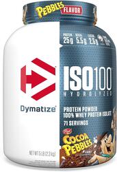 ديماتيز ISO 100 متحلل بنكهة حصى الكاكاو، 2.3 كجم، 71 حصة
