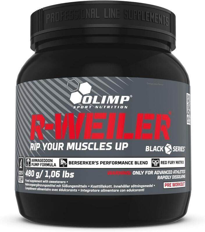 

Olimp Sport Nutrition Olimp R-Weiler Pre Workout 480g Blueberry Flavour