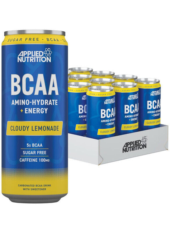 

Applied Nutrition BCAA Amino Drink Cloudy Lemonade Flavor 330ml Pack of 12