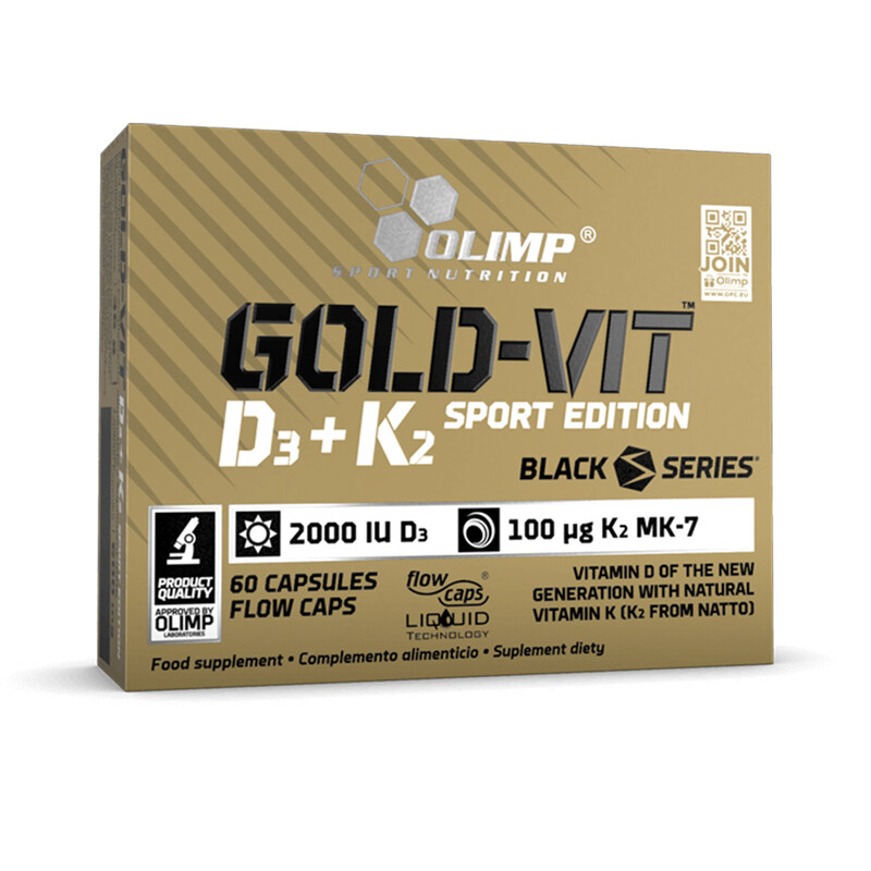 

Olimp Gold-Vit D3 and K2 Supplement