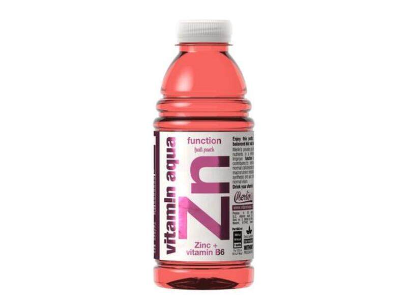 

Vitamin Aqua Zero Rtd Zn 600ml Fruit Punch Flavor