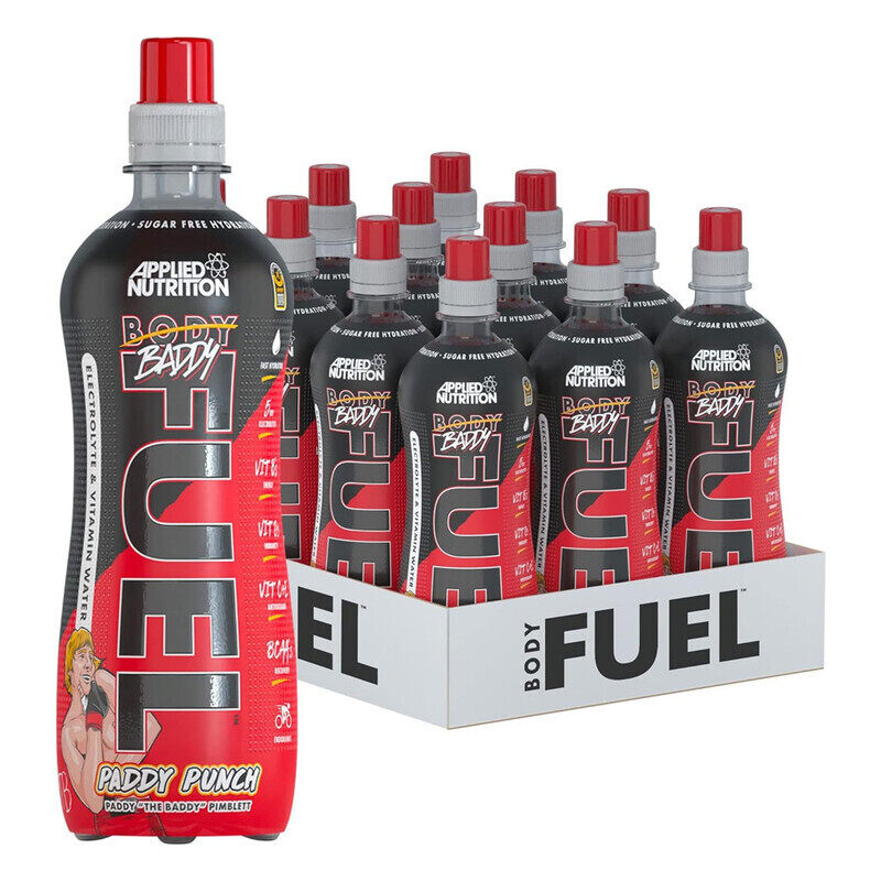 

Applied Nutrition Body Fuel 500ml Paddy Punch Flavor Pack of 12
