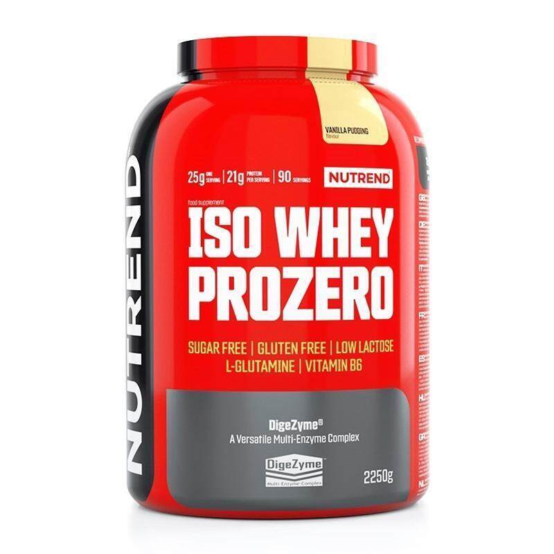 

Nutrend Iso Whey Prozero 90 Servings Vanilla Pudding 2250g