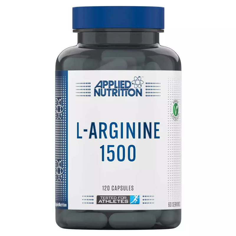 

Applied Nutrition L-Arginine 1500, 120 Capsules, 60 Serving, 90g