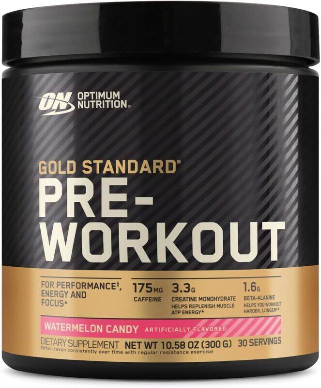 

Optimum Nutrition Gold Standard Pre-workout 30 Servings Watermelon Candy 300g