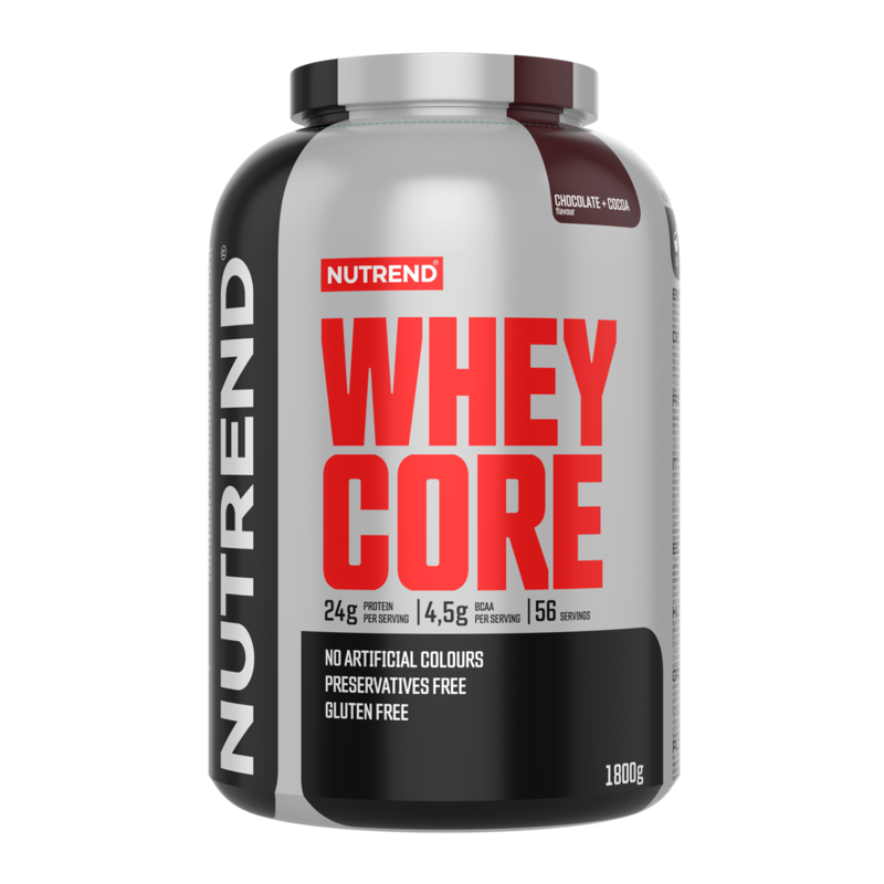 Nutrend Whey Core 1800g Chocolate + Cocoa  56 Servings