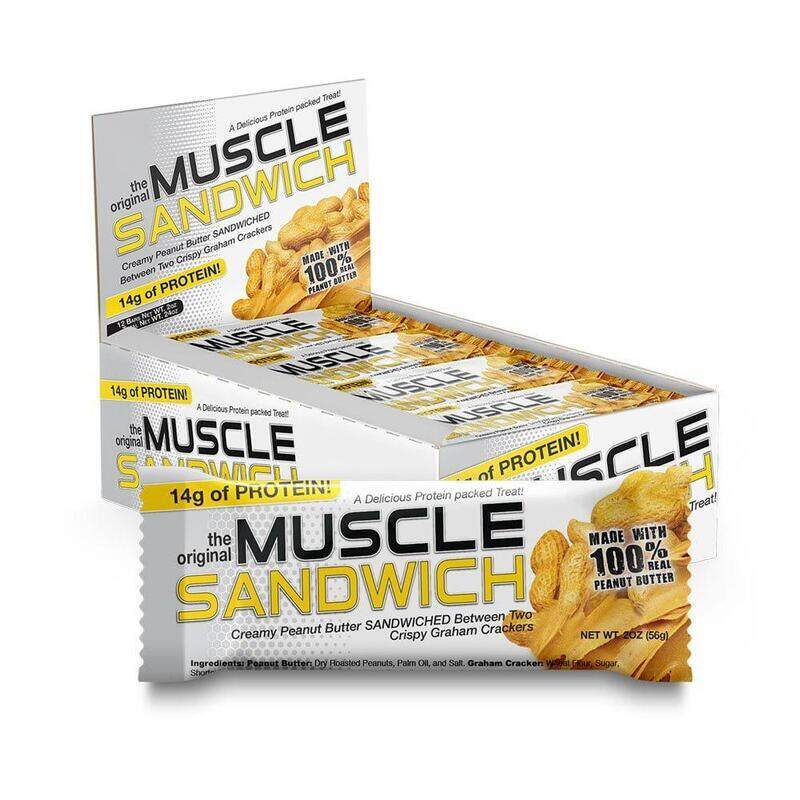 

Muscle Sandwich Cream Peanut Butter 56g Pack of 12