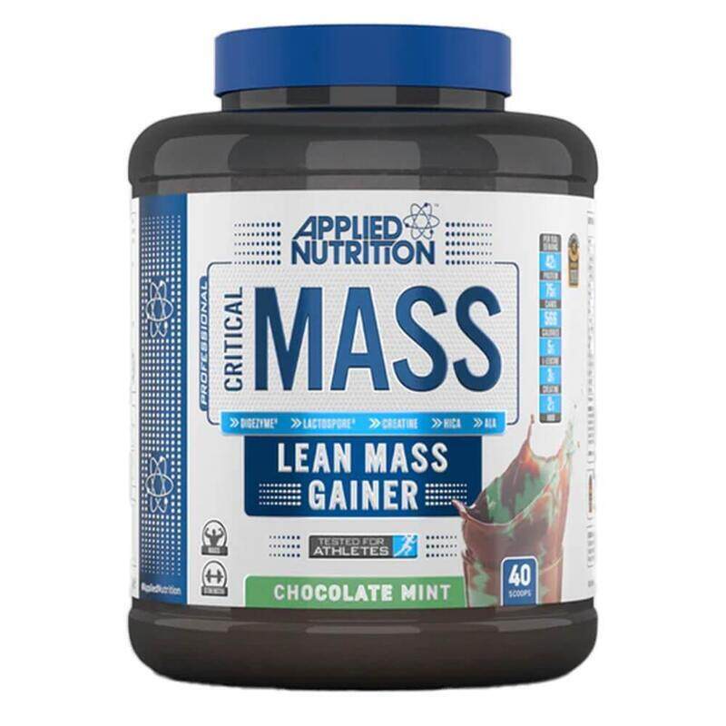 

Applied Nutritiion Applied Nutrition Critical Mass 2.4kg, Chocolate Mint Flavor