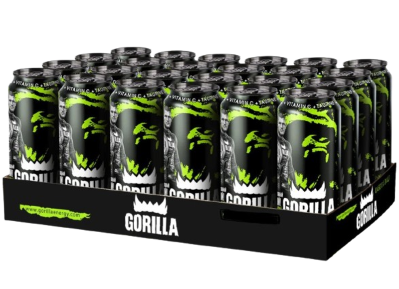 مشروب الطاقة Gorilla Ultimate 250 مل عبوة من 24 قطعة