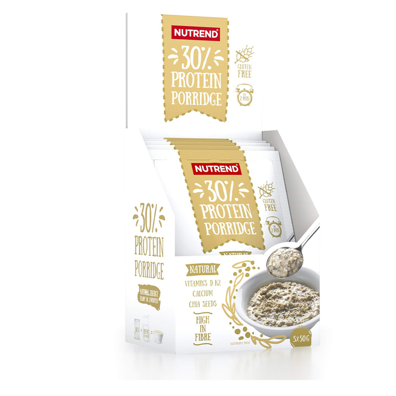Nutrend Protein Porridge Natural Pack Of (5 x 50g)