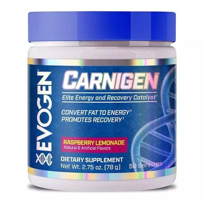 

Evogen Nutrition Evogen Carnigen Dietary Supplement 50 Servings Raspberry Lemonade 78g