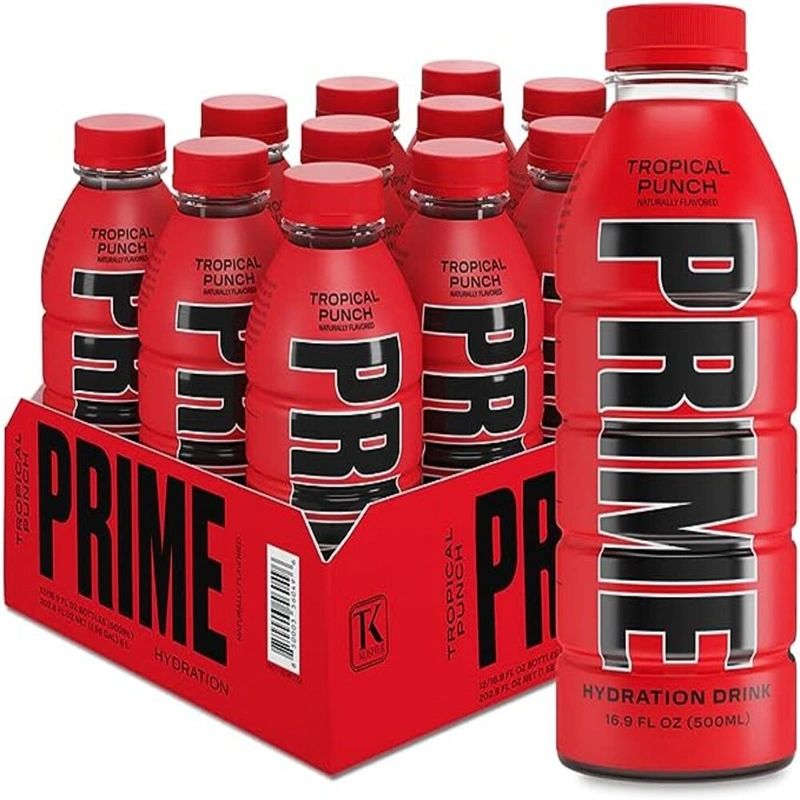 

Prime Dydration Drink 500ml Tropical Punch Pack of 12