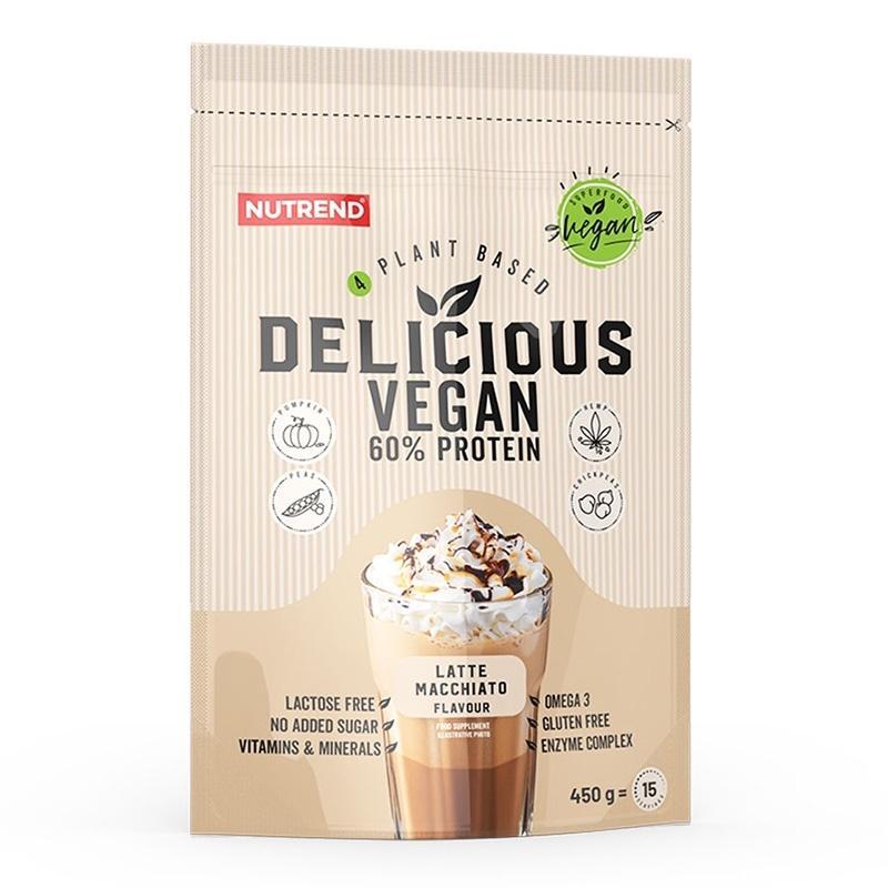 Nutrend Delicious Vegan Protein 450g Latte Macchiato 