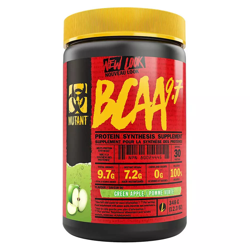 

Mutant BCAA Protein Synthesis Supplement 30 Servings Green Apple 348g