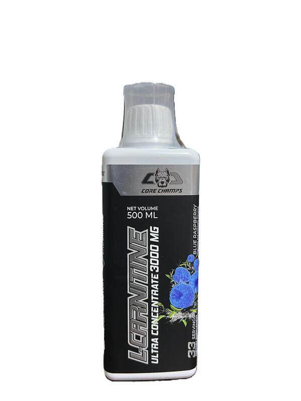 

Core Champs L-Carnitine 500ML Blue Raspberry 33 Servings