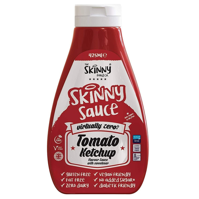 Skinny Food Flavor Sauce Tomato Ketchup 425ml