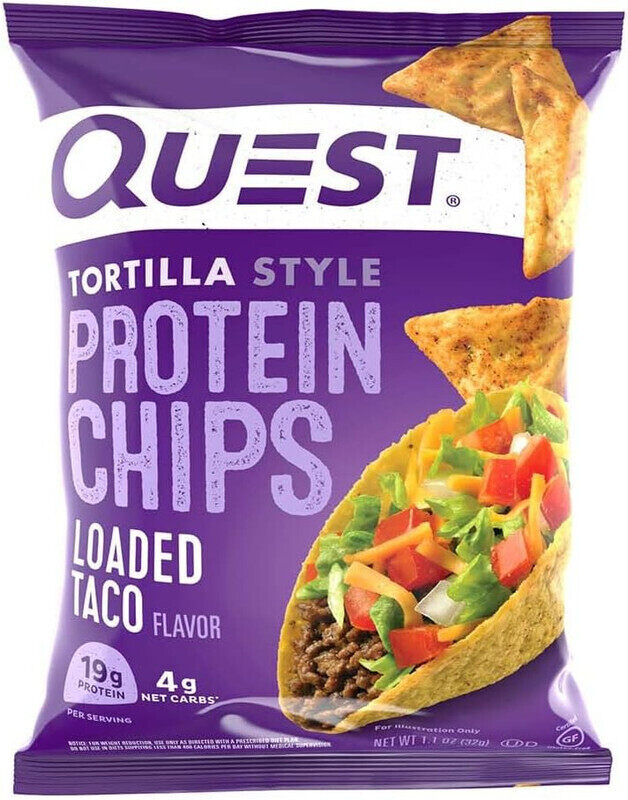

Quest Nutrition Tortilla Style Protein Chips 32g Loaded Taco