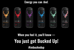 Bucked Up RTD Energy Drink Pink Lemonade 473ml