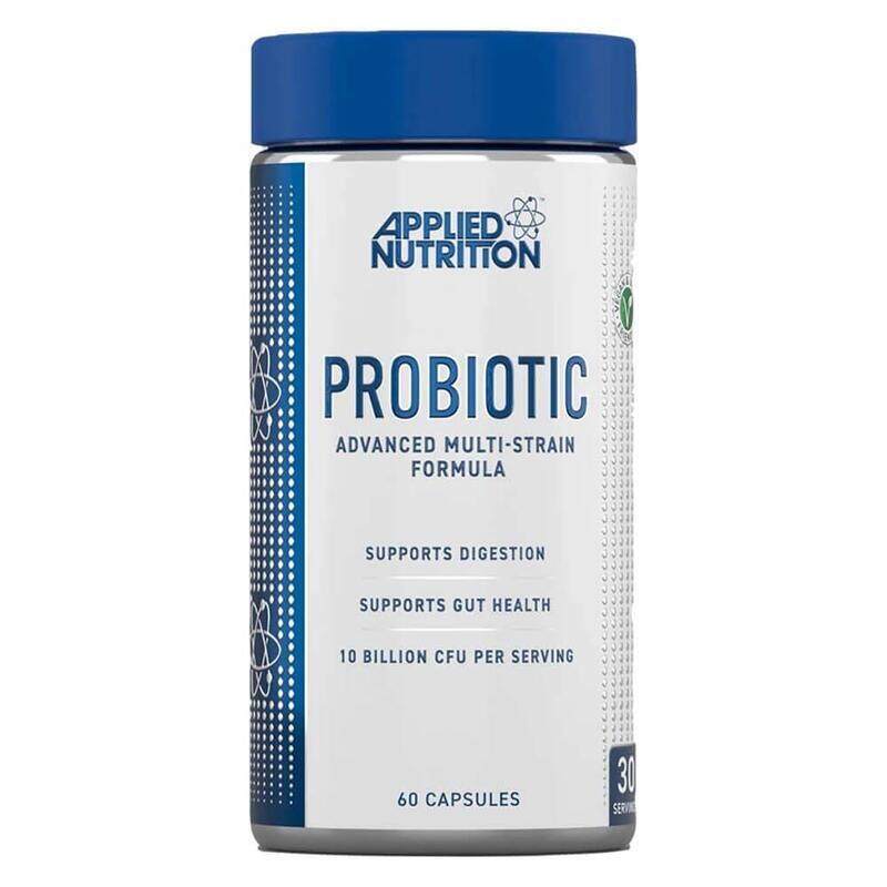 

Applied Nutritiion Applied Nutrition Probiotic, Advance Multi-Strain Formula, 60 Capsules, 30 Serving, 57g