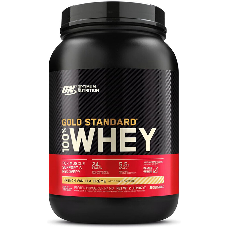 

Ostrovit Optimum Nutrition 100% Whey Gold Standard French Vanilla Creme 907g