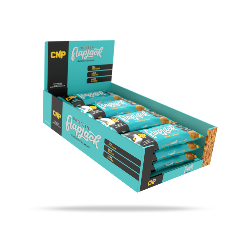 

CNP Protein Flapjack Protein Baked Bar, Salted Caramel Flavor 75g Pack of 12
