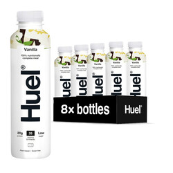 Huel Rtd 100% Nutritionally Complete Meal 500ml Vanilla Flavor Pack of 8