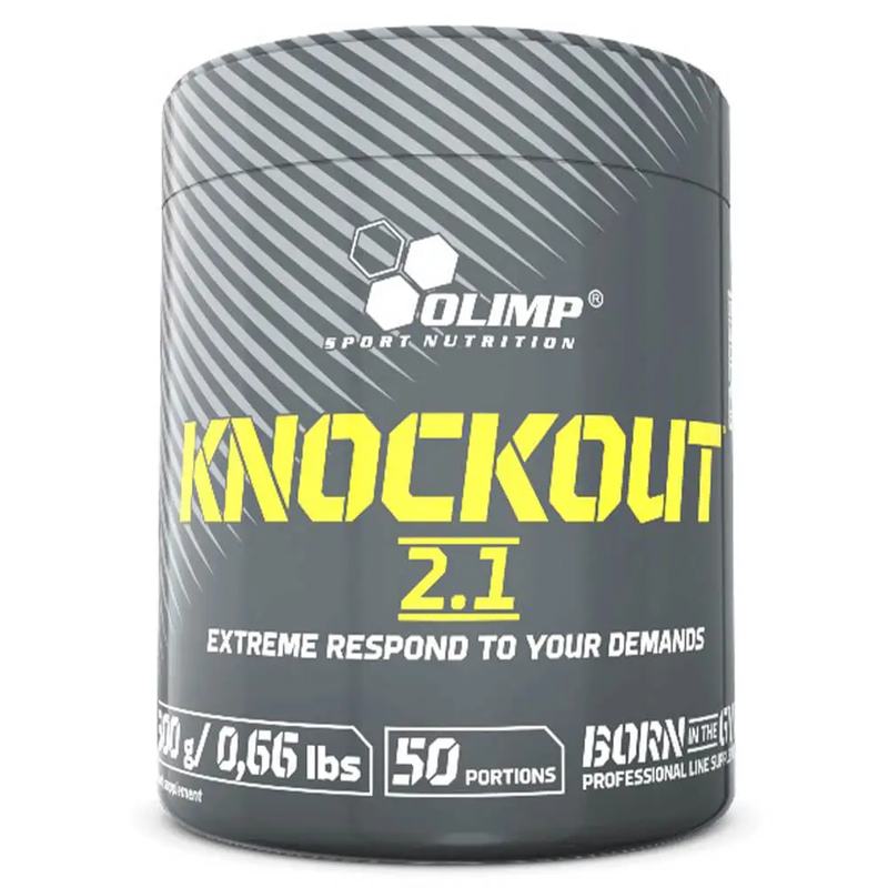 

Olimp Sport Nutrition Olimp Knockout 2.1, Bubble Blow Flavor, 300g, 50 Serving