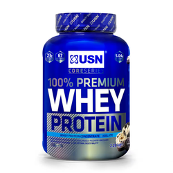 USN 100% Premium Whey Protein, Cookie & Cream Flavor, 2.28 Kg, 67 Serving