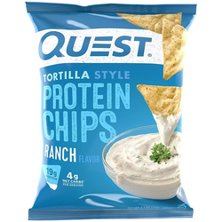 Quest Tortilla Style Protein Chips Ranch Flavor 32g