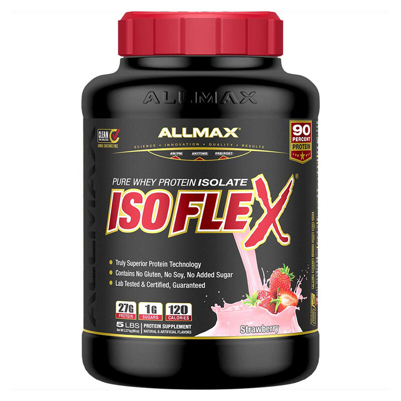 

Allmax Nutrition Allmax Isoflex Whey Protein Strawberry 5lbs